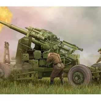 TROMPETER 02349 SOVIÉT 100mm GUN DEFENSA AÉREA KS-19M2 1/35 - 1