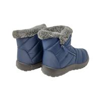 Eva Zorteon- Botas de nieve con cremallera lateral para mujer, informales, suaves, cómodas y cálidas . Marca Andarina. - details 12