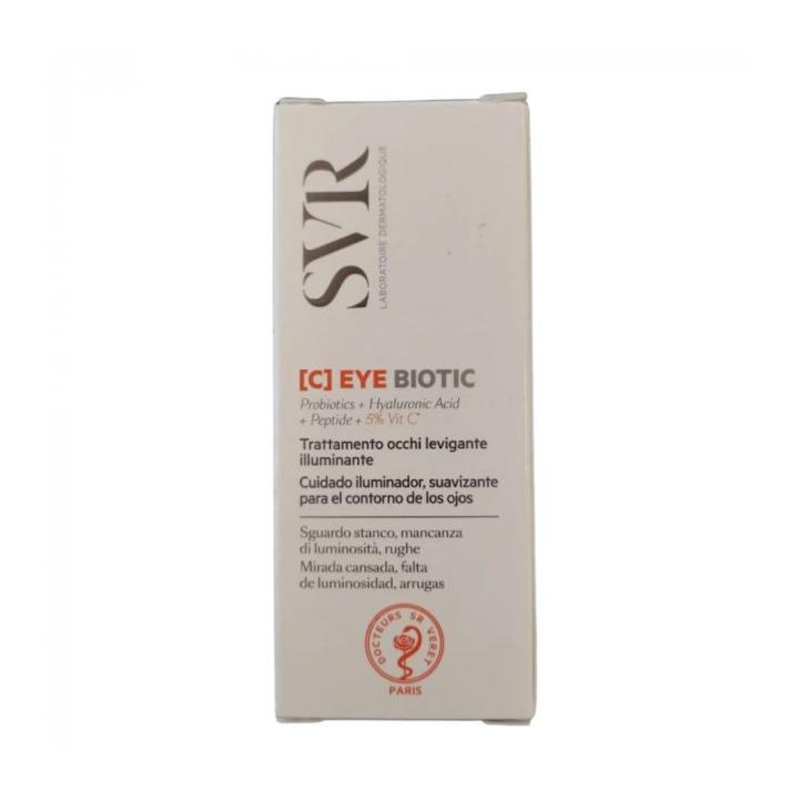 SVR [C] Eye Biotic 15ml | Contorno de Ojos Iluminador y Suavizante — oferta en Miravia