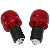 Par De Tapas De Manillar Para Motocicleta Heart Horse 2x 7/8" Anti Vibración Colores Negro/Rojo Tamaño 22mm Accesorios De Motocicleta - details 4