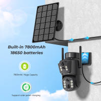 Cámara De Seguridad Exterior Imou 8MP Dual Lens PTZ Con Pantalla Solar PIR Detecta Humanos CCTV Vigilancia WiFi IP Para IOS Y Android - details 5