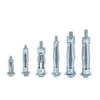 Juego De Tornillos De Anclaje Para Pared De Acero Con Recubrimiento De Zinc Molly Hollow Drive Soporte Metálico Para Drywall Fuerte Y Duradero - details 4