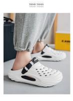 Nuevos Pantuflas Para Hombre Verano 2025 Plataforma Unisex Clogs Sandalias De Playa Casual No Esmeriladas Antideslizantes Para Exterior - details 3
