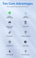 Adaptador Wireless Carplay Android Auto 2en1 Dongle Inteligente 2024 5G WIFI Para iPhone Y Android Compatible Con Volvo Benz MG Kia Chery VW - details 1