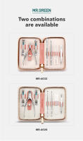 Kit De Manicura Y Pedicura MR.GREEN 7 En 1 Herramientas De Uñas Profesionales Acero Inoxidable Con Estuche De Viaje Para Hombres - details 3