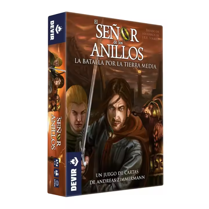 El Señor de los Anillos. La Batalla por la Tierra Media. Juego Filler de Cartas. Devir - 1