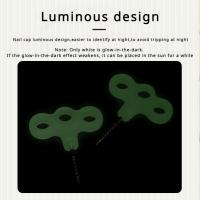 Clavija Luminosa Para Tienda De Campaña Y Senderismo Herramienta De Exteriores Con Gancho Y Cordón Accesorio De Viaje - details 4