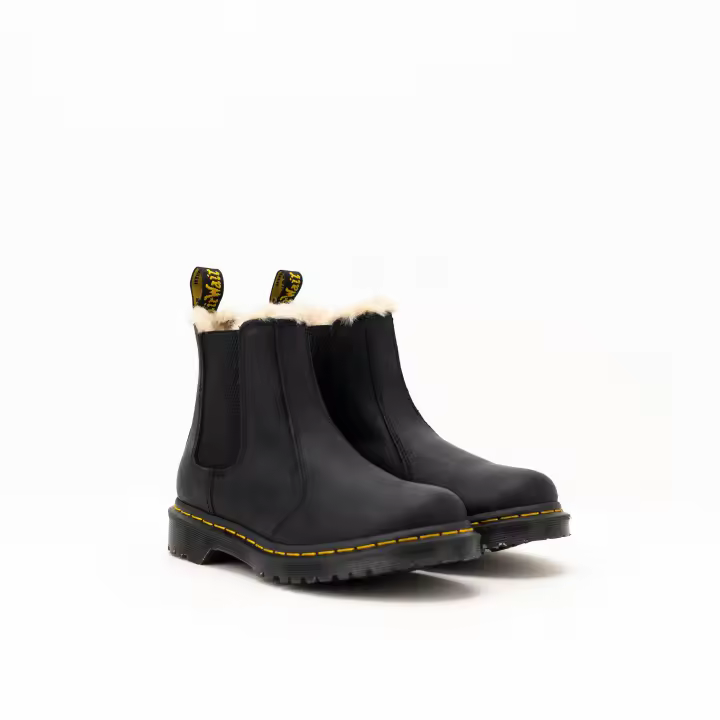 BOTA - DR. MARTENS - LEONORE BLACK BURNISHED WYOMING 21045001 - 1