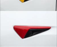 Cubierta Protectora De Cámara Lateral De Coche ABS Fibra De Carbono Para Tesla Model 3/Y/X/S 2017-2022 Cubierta De Señal De Giro - details 7