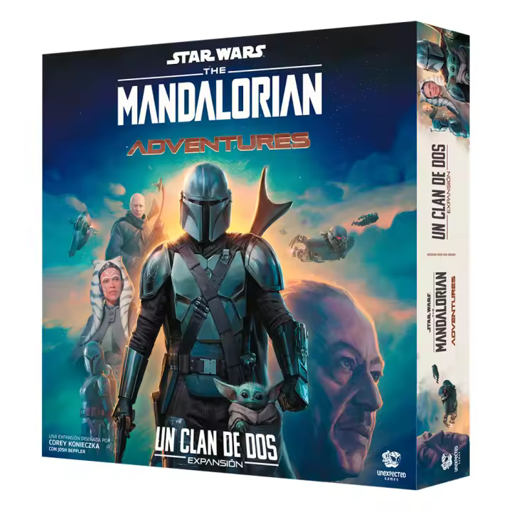 JUEGO DE MESA THE MANDALORIAN ADVENTURES UN CLAN DE DOS - Nuevo - Asmodee - Tablero - PREVENTA - Lanzamiento 06/06/25 - 1