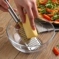 Rallador de queso y limón multiusos de acero inoxidable, herramienta afilada para frutas y verduras, cepilladora de virutas de queso, accesorios de cocina Zester - details 0
