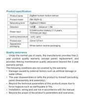 Detector De Movimiento Zigbee Tuya Sensor Pir Para Seguridad Y Monitoreo De Animales Compatible Con Alexa Sensor De Movimiento Humano ABS Blanco - details 13