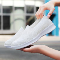 Zapatillas De Mujer Transpirables De Malla Ligeros Y Suaves Para Primavera/Otoño Talla Grande Zapatos Casuales Para Parejas - details 3