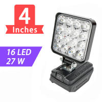 Spotlight LED Portátil Sin Cable Para Pesca Y Emergencias Tamaño 3/4/5/8 Pulgadas Compatible Con Batería Makita 20V Herramienta De Trabajo Al Aire Libre - details 3