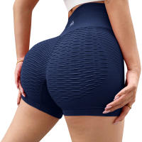 Shorts Deportivos De Yoga Para Mujer Cintura Alta Push up Sin Costuras Levantamiento De Glúteos Para Gimnasio Correr Y Jogging Ropa Deportiva - details 22