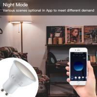 Bombilla LED Inteligente Tuya GU10 WIFI RGB CW Blanca 5W Dimmer Control Remoto Con App Smart Life Compatible Con Alexa Google Para El Hogar - details 2
