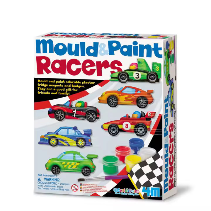 Moldea y pinta Camiones Y Coches de Carreras (Hape Y303544) - 1