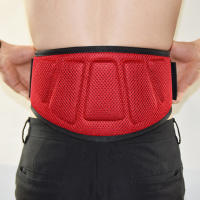Cinturón De Pesas Para Levantamiento De Peso Fitness Para Hombres Y Mujeres Soporte De Espalda Para Gimnasio Squat Dip Powerlifting - details 20