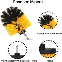 Kit De Cepillo Para Limpieza De Brocas Eléctricas Cepillo De Bricioles Fuerte Eliminación De Suciedad Cepillo Duro Para Limpieza De Alfombras De Coche - details 3