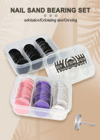 Kit De Papel De Hierro Para Pedicura Y Manicura 60pcs 80#120#180# Bits De Taladro Para El Cuidado Del Pies Y Uñas Remoción De Callos Y Cutículas - details 0