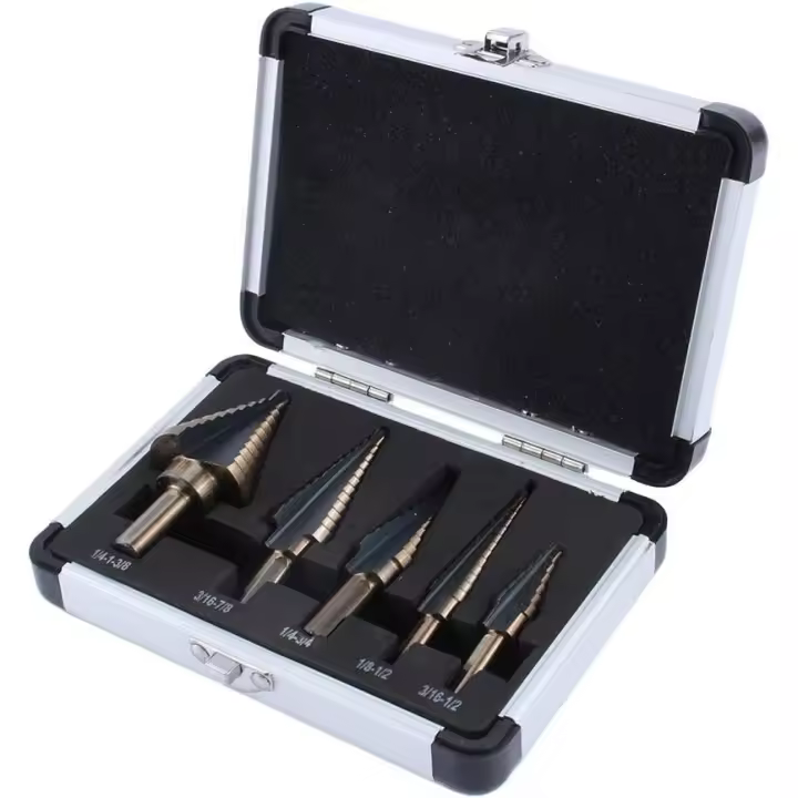 Profesional de Maple de Alta velocdad/Alt Brocas set 50 Sises con Caja de Aluminio - 1
