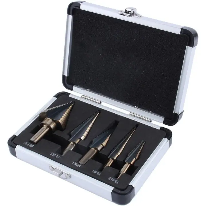 Profesional de Maple de Alta velocdad/Alt Brocas set 50 Sises con Caja de Aluminio - 1