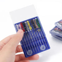 Kit De Costura Portátil Mini Con 10 Colores De Hilo Caja Desechable Con Agujas Y Botones Bolsas De Almacenamiento Para DIY Manualidades Y Viajes - details 0