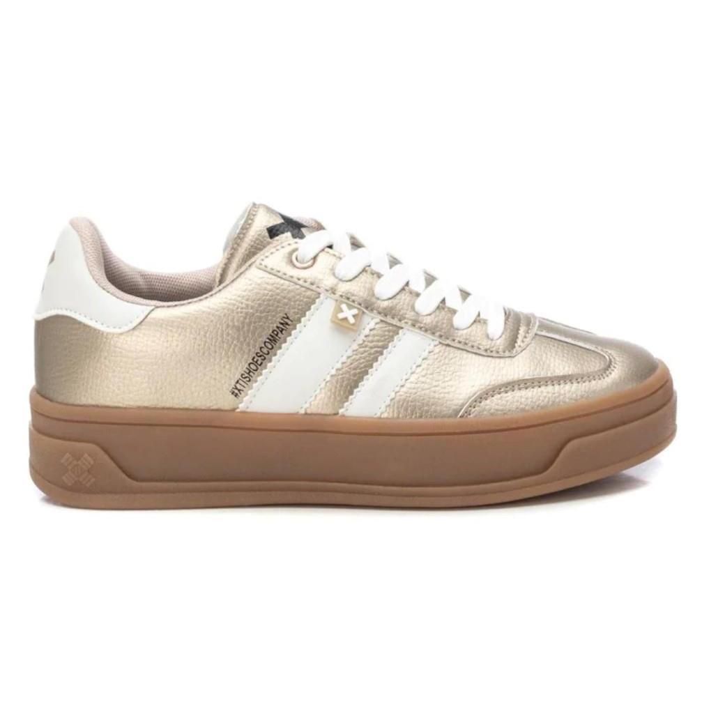 Xti 143645 Zapatillas deportivas para mujer en blanco de piel vegana