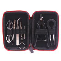 Kit De Herramientas Para Vape 9 En 1 Mini Billetera De Vape Con Jig De Bobina Aretes Y Tijeras Herramientas De Reparación Para Cigarrillos Accesorios De Vape - details 9