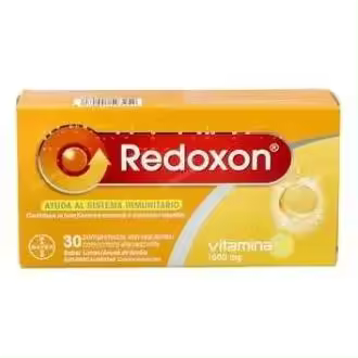 Redoxon Vitamina C Efervescente Sabor Limón, 30 Comprimidos - 1