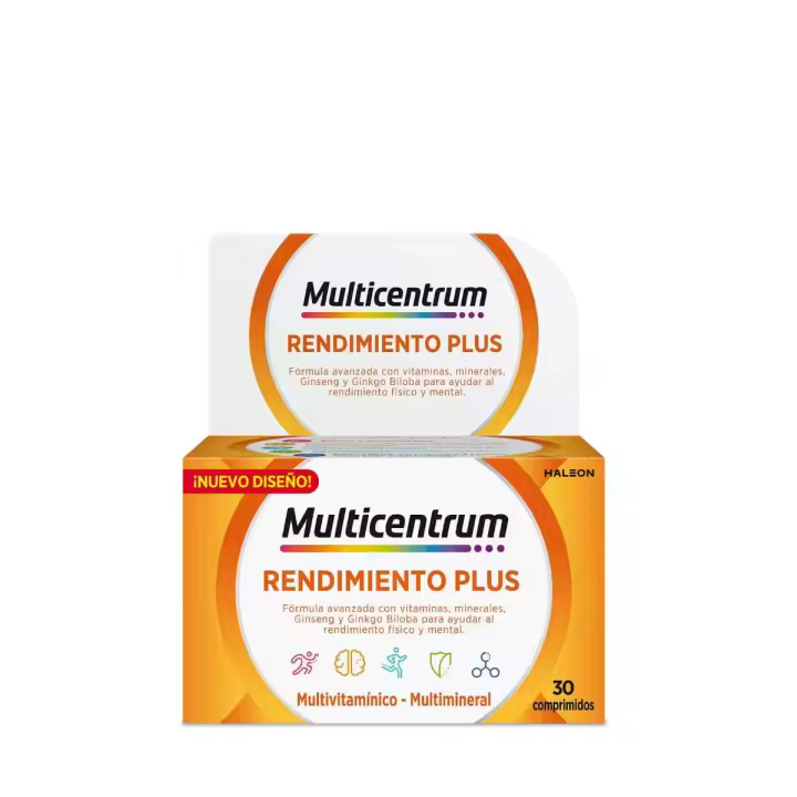 Multicentrum rendimiento plus 30 comprimidos - 1