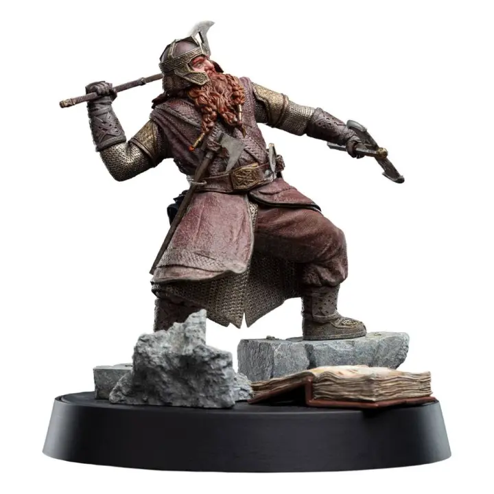 El señor de los anillos figures of fandom estatua pvc gimli 19 cm - 1