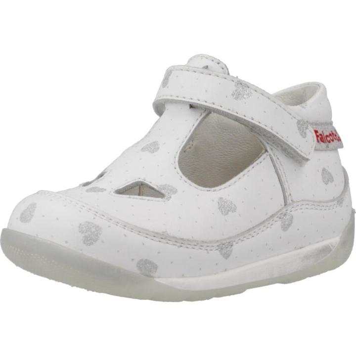 Falcotto baby-girls New RiverSandal, White, 19 EU