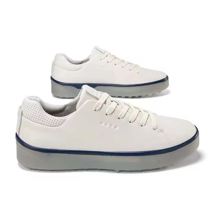 Zapatos De Golf Para Hombre Y Mujer Entrenadores Casuales De Cuero Impermeables Con Lazo Spikeless Antideslizantes Para Viajes Y Práctica Avanzada - 1