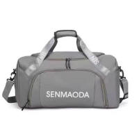 LD Morphling-Bolsas de gimnasio para hombres y mujeres, bolsas de equipaje de viaje de fin de semana para hombres y mujeres con compartimento para zapatos-50X25X27CM - details 3