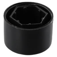 Juego De 20 Cubiertas Para Juego De Luces Negras De Tornillos De Rueda +4 Tipos De Bloqueo Para Coche Golf 30 X 21.2mm Plástico Antirros Seguro Para Tornillos De 17 Mm - details 6