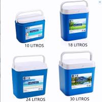 Nevera Portátil Térmica Azul y Blanco Polipropileno ATLANTIC Ideal Para Actividades al Aire Libre en el Jardín Camping Barbacoas Pisicna Playa Capacidad 10/18/24/30Litros Resistente ATLANTIC OFICIAL Y ORIGINAL GARANTIZADO - details 0