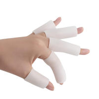 Protector De Dedos De Silicona Suave Gel Tubos Alivio Del Dolor De Uñas Pequeñas Separadores De Dedos Para Cuidado Del Pie - details 4