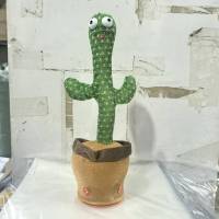 Juguete De Cactus Danzante Y Cantante Para Bebés Niños Y Niñas Registra Y Repite Lo Que Dice Planta De Algodón PP Para Jóvenes - details 5
