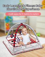 Alfombra De Juego Para Bebé Tummy Time Actividad Juguete Fitness Regalo Para Recién Nacidos Y Niños De 0 a 36 Meses Material Suave Educativo Y Deportivo - details 0