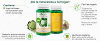 Verde de Alcachofa Soria Natural - Suplemento con Propiedades Digestivas, Depurativas y Diuréticas - 80 cápsulas de 580 mg. - details 1