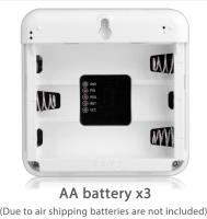 WiFi Tuya Sensor de temperatura sem fio, Smart Life digital termómetro higrómetro interior, compatível com Alexa, com armazenamento de dados e funções de alarme - details 1