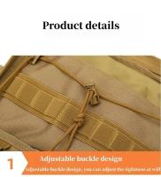 Bolsa De Almacenamiento Táctica MOLLE Portátil Para Exteriores Kit De Primeros Auxilios Grande Multi-funcional Para Caza Camping Senderismo - details 7