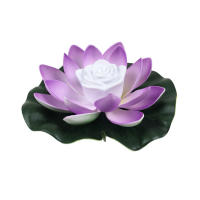 Lámpara Flotante De Loto Falso Con LED Para Piscina Y Jardín Lámpara Subacuática Autónoma Para Paisaje Micro Flores Flotantes - details 10
