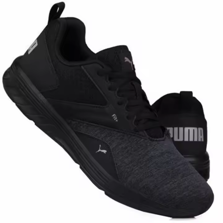 Zapatilla PUMA NGRY COMET 190556-38 Negra-Gris SoftFOAM+ para Hombre - 1