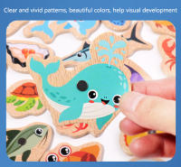 Juguetes De Pesca Magnéticos De Madera Montessori Para Niños Juego Educativo De Vida Marina Interactivo Para Padres Y Niños Aprendizaje Temprano - details 10