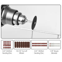 Kit De Brocas Para Taladro Eléctrico Mini Herramienta Rotativa Abrebancos Accesorios Para Polimorfismo Pulido Corte Grabado Para Dremel - details 7