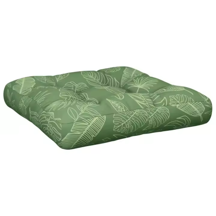 vidaXL Cojín para sofá de palets de tela 60x61,5x10 cm Color Beige,  Azul y blanco,  Verde y rosa y mas Cojín Decorativo de Asiento Cojines de muebles de salon - 1