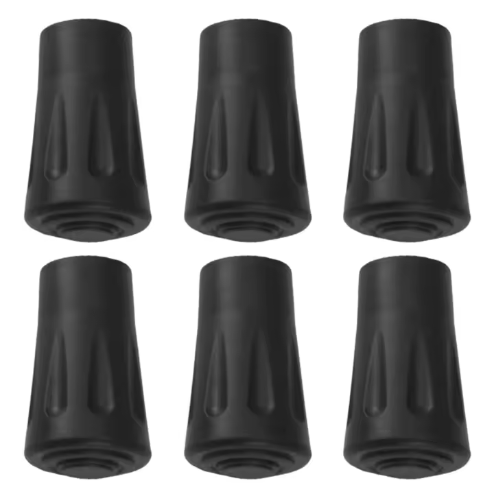 6/12pcs Protектор De Punta Para Bastones De Trekking Antideslizantes Capa Inferior Para Caminar Ligera Para Escalada Y Senderismo - 1
