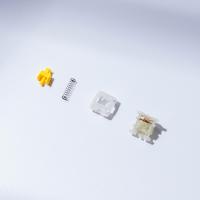 GATERON KS-3X1 V2 Switches Lineales pro De Color Amarillo Lechoso Pre-lubrados Para Teclado Mécanico MX Tipo 5 Pin - details 5